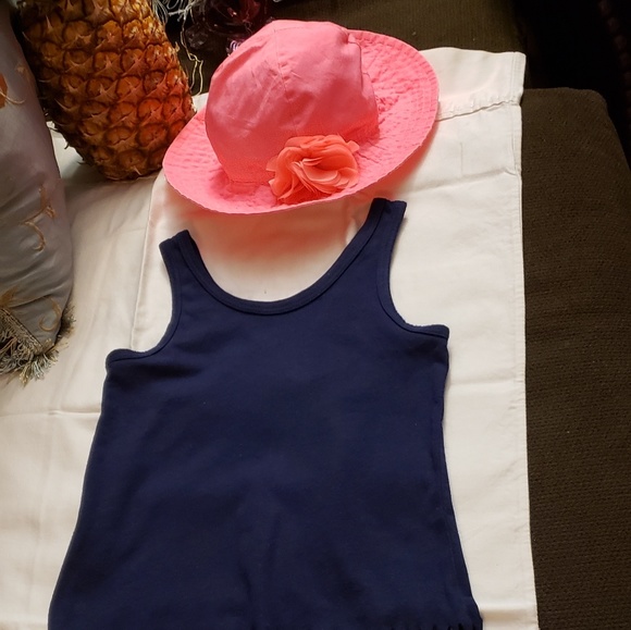 CARTER'S, PLACE Other - Carter's Pink Baby Hat. Place Fringe Blouse